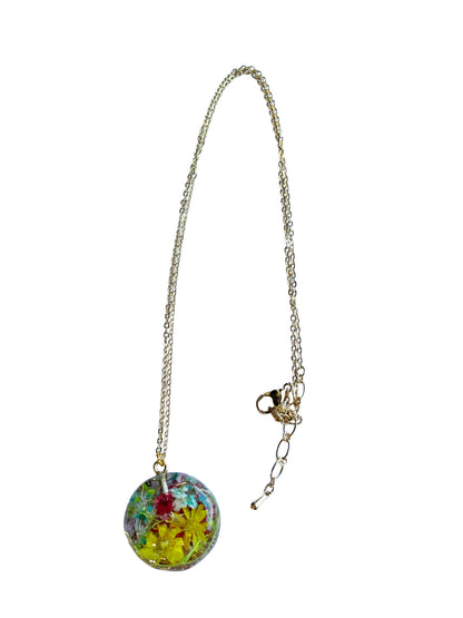 No.097 Flower drops silver