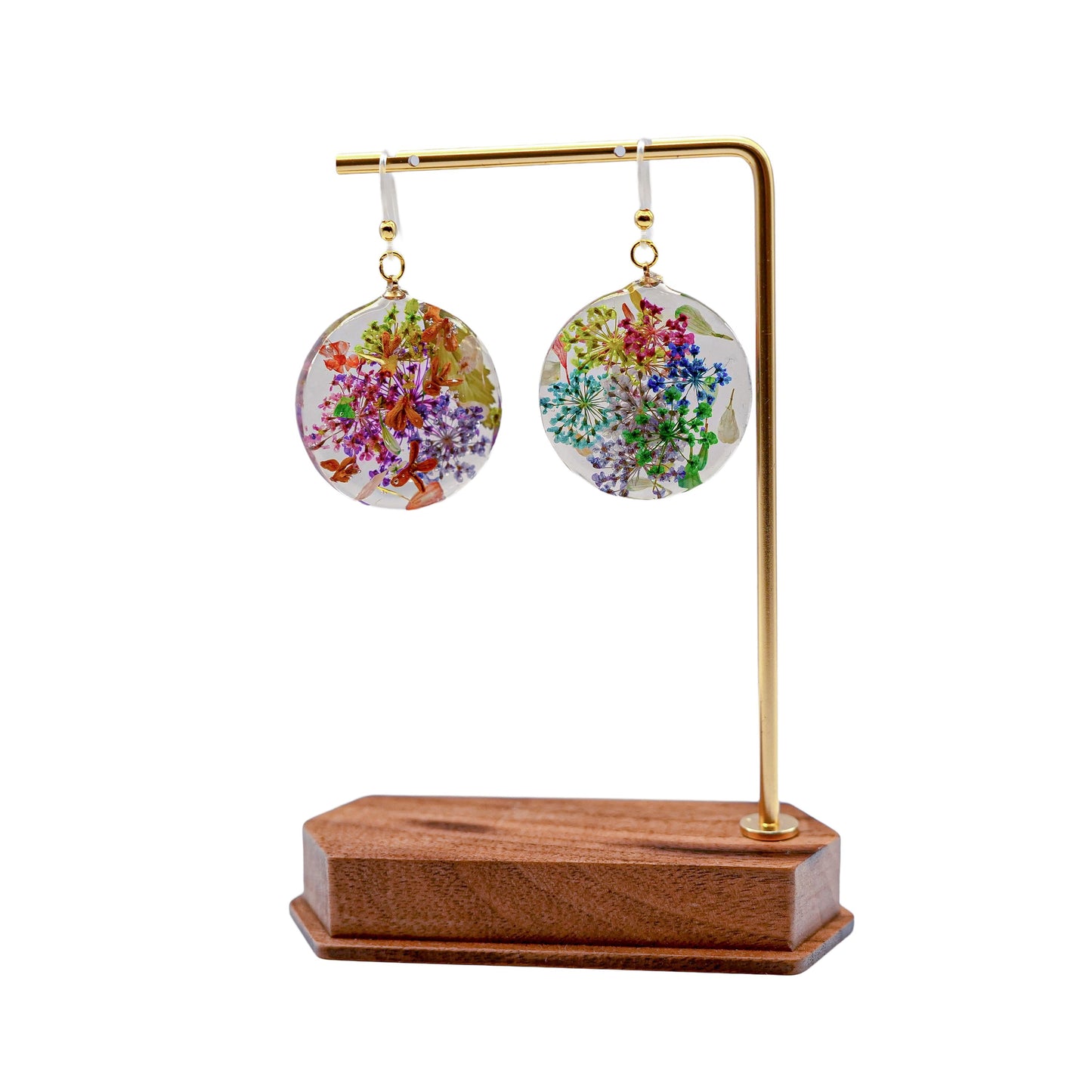 No.014 丸平型「花束」 ピアス 非売品