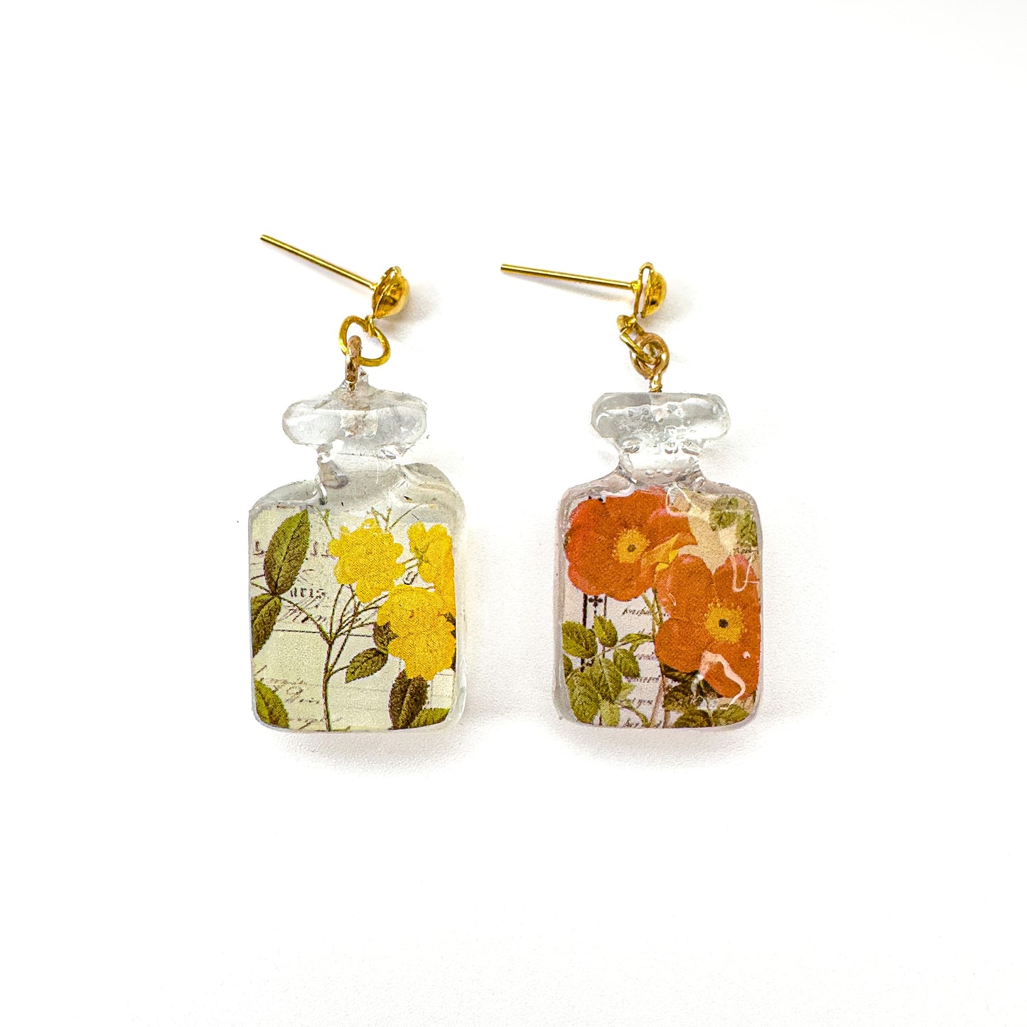 No.062 花瓶 ピアス 一点物