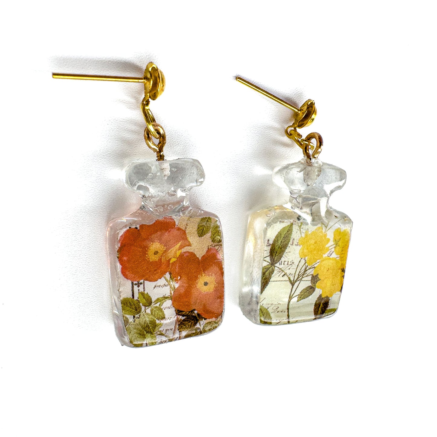 No.062 花瓶 ピアス 一点物