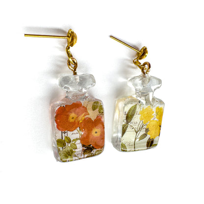 No.062 花瓶 ピアス 一点物