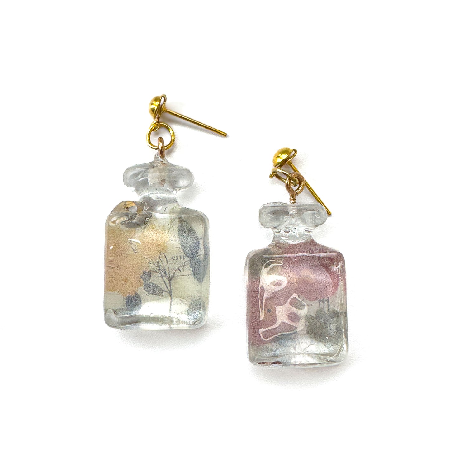No.062 花瓶 ピアス 一点物