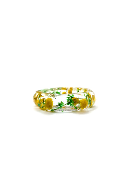No.025 ミモザとグリーンの花言葉